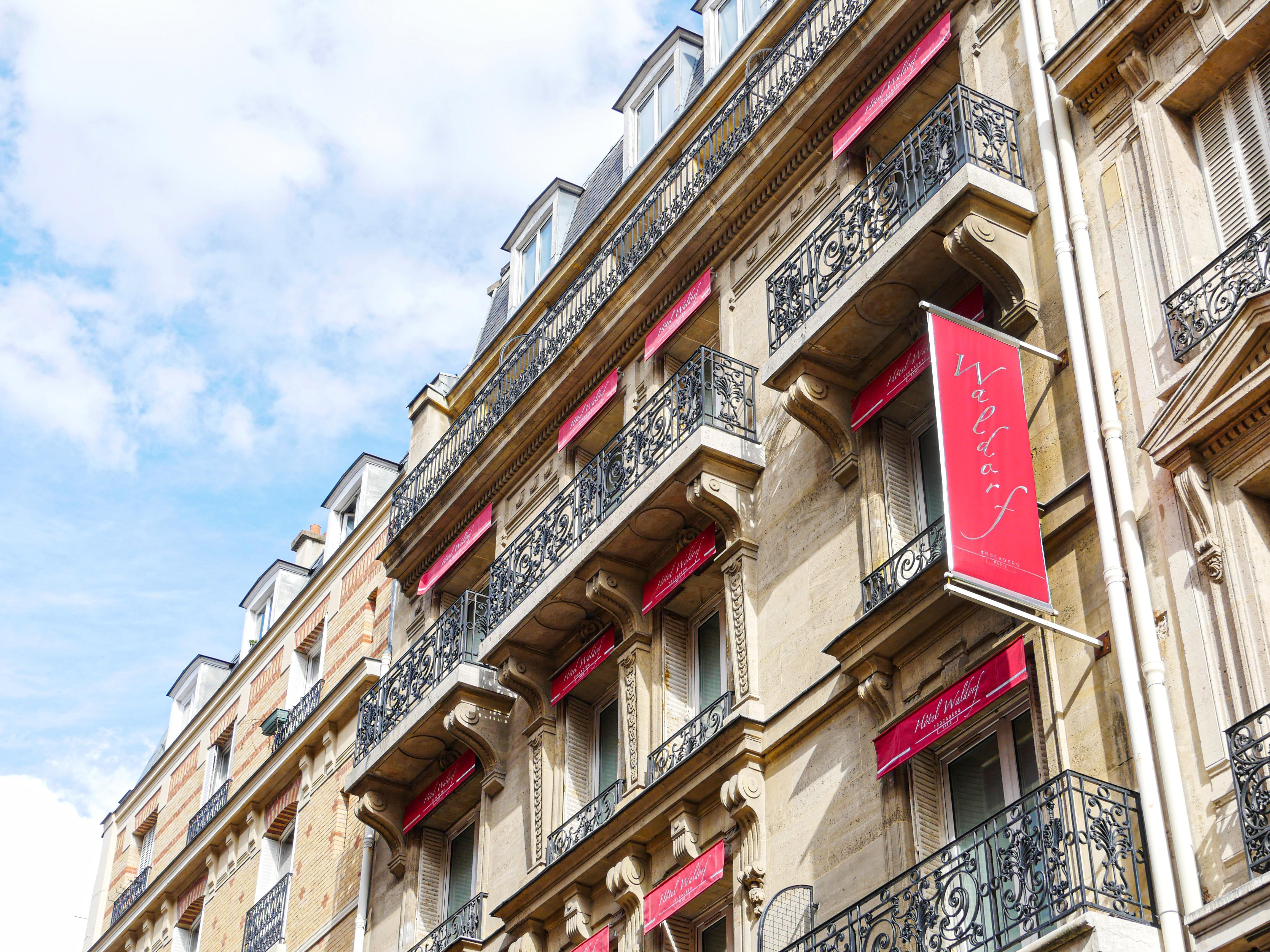 Hotel Waldorf Trocadero Tour Eiffel Paris Exterior photo